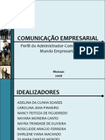 Perfil Do Administrador