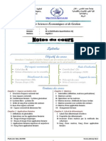 S3 - Algebre I (Polycopie Du Cours)