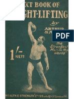 Weightlifting by Arthur Saxon