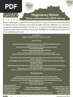 Download Edinburgh Larder Bistro Hogmanay Tasting Menu 2013 by Edinburgh Larder SN111715904 doc pdf