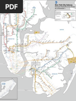 Download MTA Subway Map for Thursday by rpmackey3334 SN111722617 doc pdf