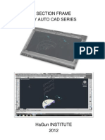 Section Frame by Auto Cad Series