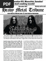 Download Heavy Metal Tribune Issue 4 November 2012 by Heavy Metal Tribune SN111741382 doc pdf