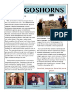 October 2012 Newsletter