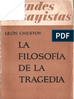 La Filosofía de la tragedia - Lev Shestov