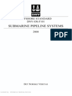 DNV OS F101 - Submarine Pipelines