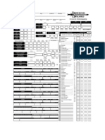 Ficha D&D 3.75 - Modelo de Impressão