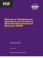 9643 Ed.1 (2004) - Manual On Simultaneous Operations On Parallel or Near-Parallel Instrument Runways (SOIR)