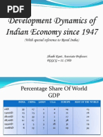 2. Development Dynamics of Indian Economy Since 1947