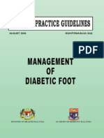 Management of Diabetic Foot