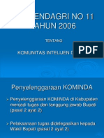 Permendagri No 11 Tahun 2006