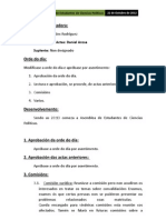 Acta 22 de Outubro de 2012