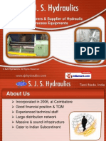 SJS Hydraulics Tamil Nadu India