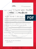 PDP Christmas Letter To Santa