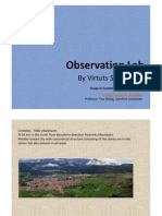 Observation Lab: by Virtuts Saez Nieto
