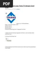 Download Cara Membuat Logo Trans TV Tv One by Vina Lestari SN111785117 doc pdf