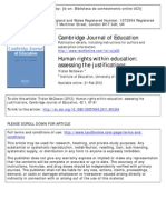 Human Rights Within Education