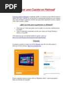 Download Crear una cuenta en Hotmail by supersonicos87 SN111787848 doc pdf