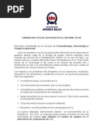 Download Comunicado CEFAR by Cek Unab SN111789839 doc pdf