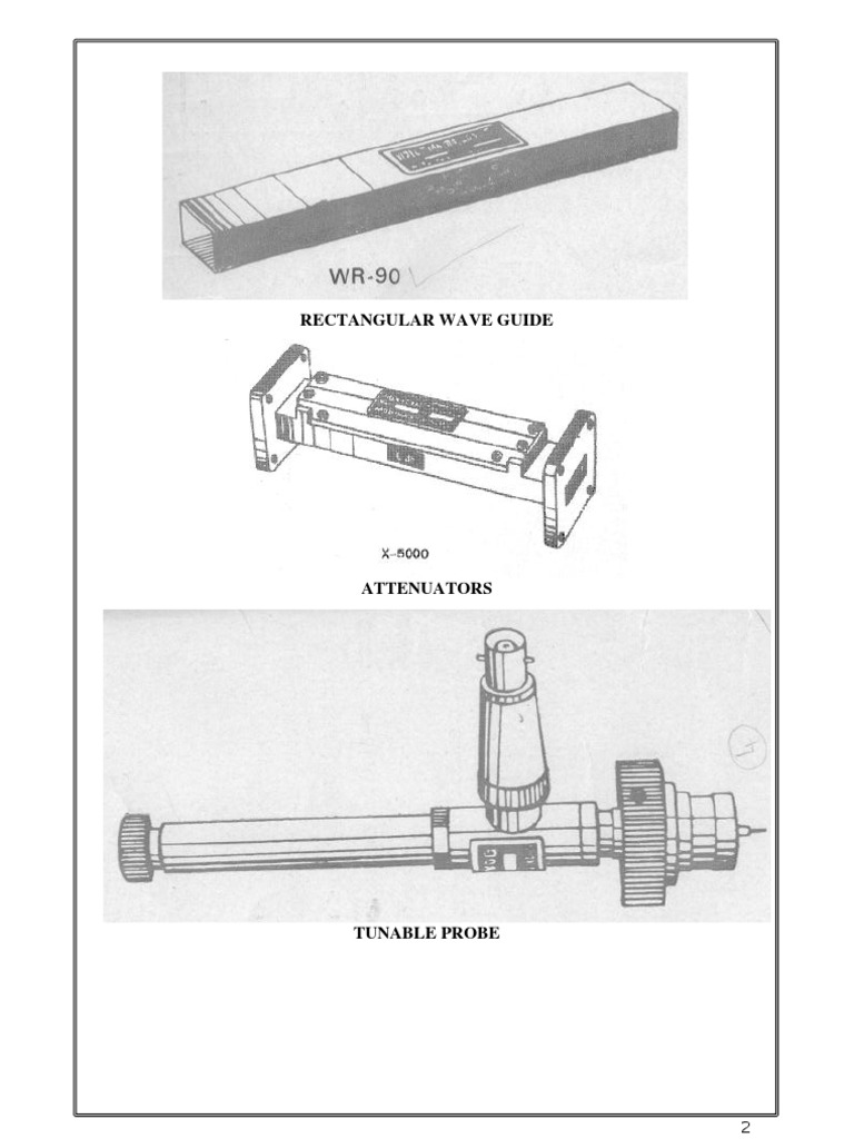 Optical & Microwave Lab Manual Antenna (Radio) Waves