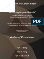 Download EmploymentLawsinMalaysiabyKevinKooSengKiatSN111801501 doc pdf