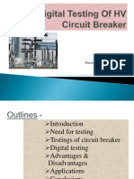 Digital Testing of HV Circuit Breaker