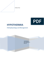 Pathophysiology of Hypothermia