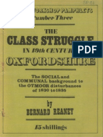 History Workshop Pamphlets 3: The Class Struggle in 19th Century Oxfordshire