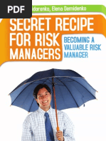 Download Risk Management Guide - Secret Recipe for Risk Managers by Alex Sidorenko SN111810889 doc pdf