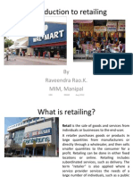 Introduction To Retailing