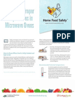 Microwave CookingProperTemperatures