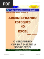 Administrando Estoque