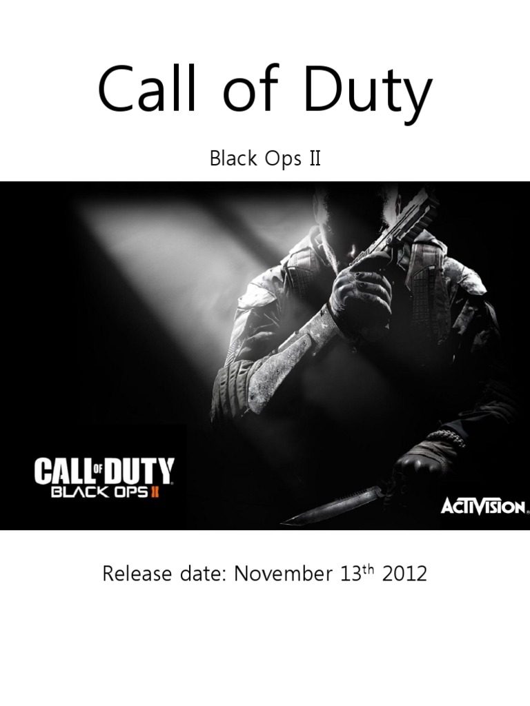 Call of Duty: Black Ops II Overview | PDF