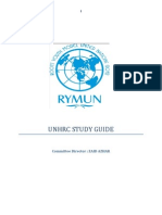 Unhrc Rymun 2012 Study Guide