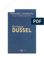 Enrique Dussel - Posmodernidad y Transmodernidad [1999]
