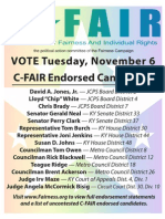 C-FAIR Candidates 2012