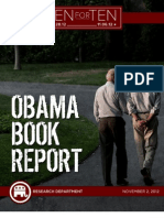 The Obama Book Report - RNC "Ten For Ten" eBook Series