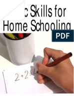 Basic Skills For Homeschooling