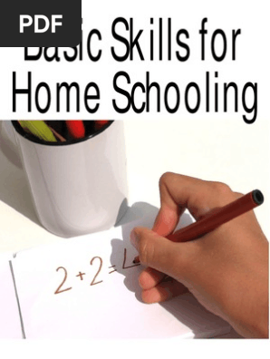 98749878 Basic Skills for Homeschooling