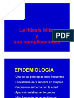 Litiasis Biliar y Sus Complicaciones1