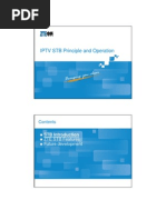 5 IPTV BC en IPTV STB Principle and Operation 1 PPT 201008(Draft) 27p