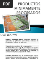PRODUCTOS MINIMAMENTE PROCESADOS