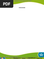 Cronograma de Actividades SENA