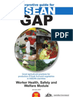 ASEAN GAP Workers Health Safety and Welfare Module