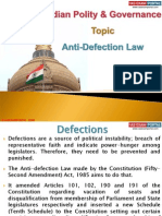 10 (A) Anti-Defection Law