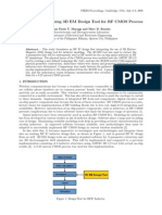 Inductor Modeling Using 3D EM Design Tool For RF CMOS Process