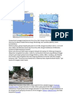 Gempa Bumi Mengguncang Kawasan Nusa Dua