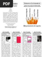 programa Sábados Literarios II