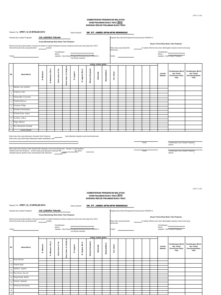 SPBT G 2009 | PDF