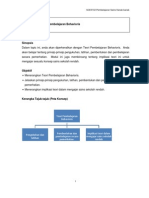 Teori Pembelajaran Behavioris